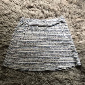 Loft Tweed Woven Skirt